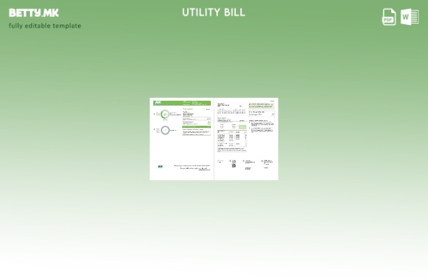 модерен стил на САД Мериленд Балтимор Гас и електрична енергија (BGE) шаблон за 